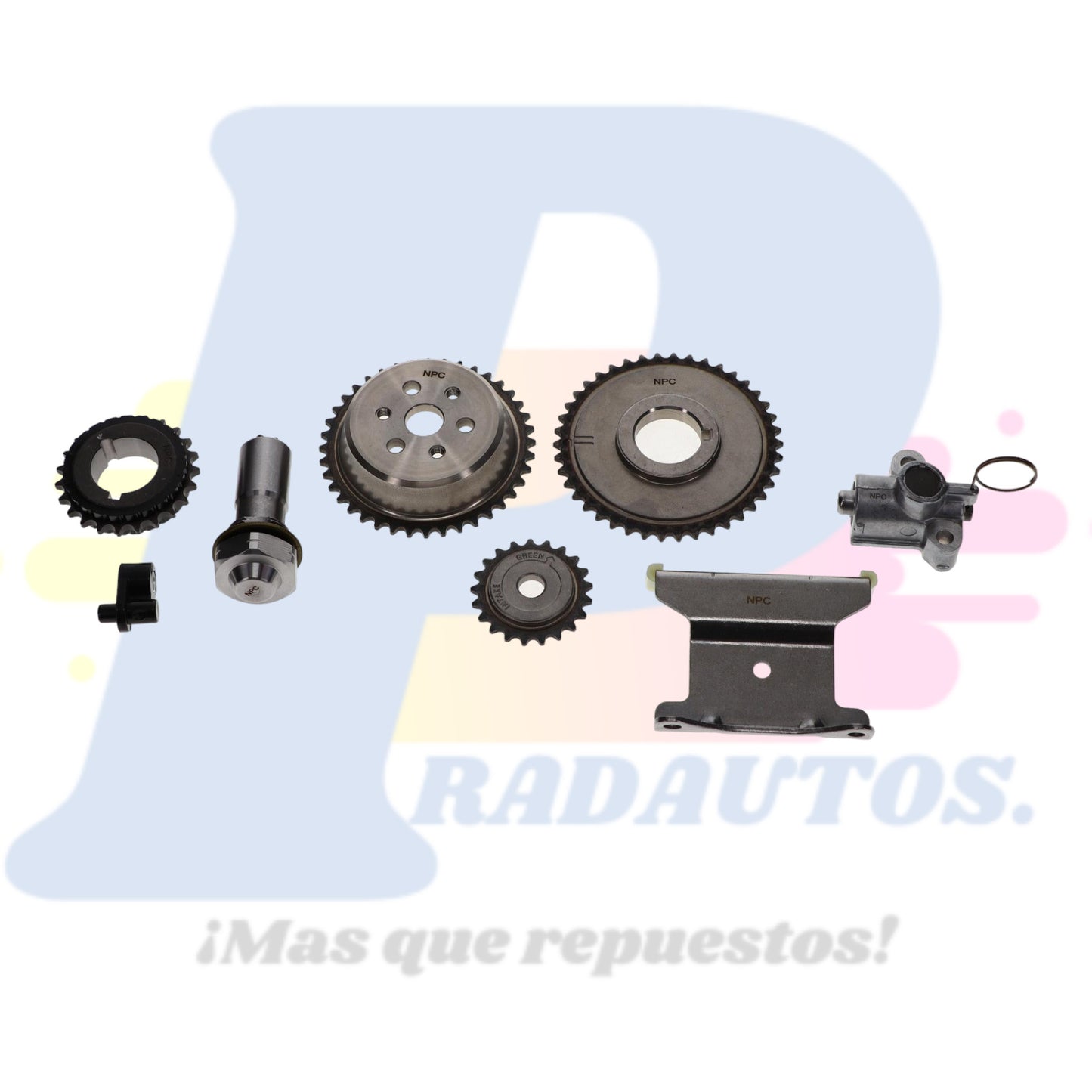 KIT DISTRIBUCION CADENA CHEVROLET CAPTIVA SPORT 2.4cc