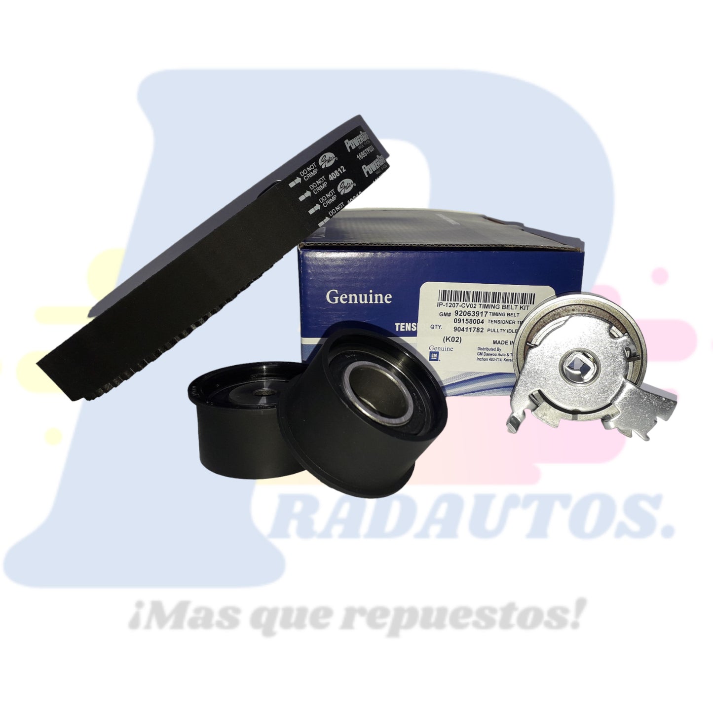 KIT DISTRIBUCION CHEVROLET OPTRA 1.8/2.0 16V /07