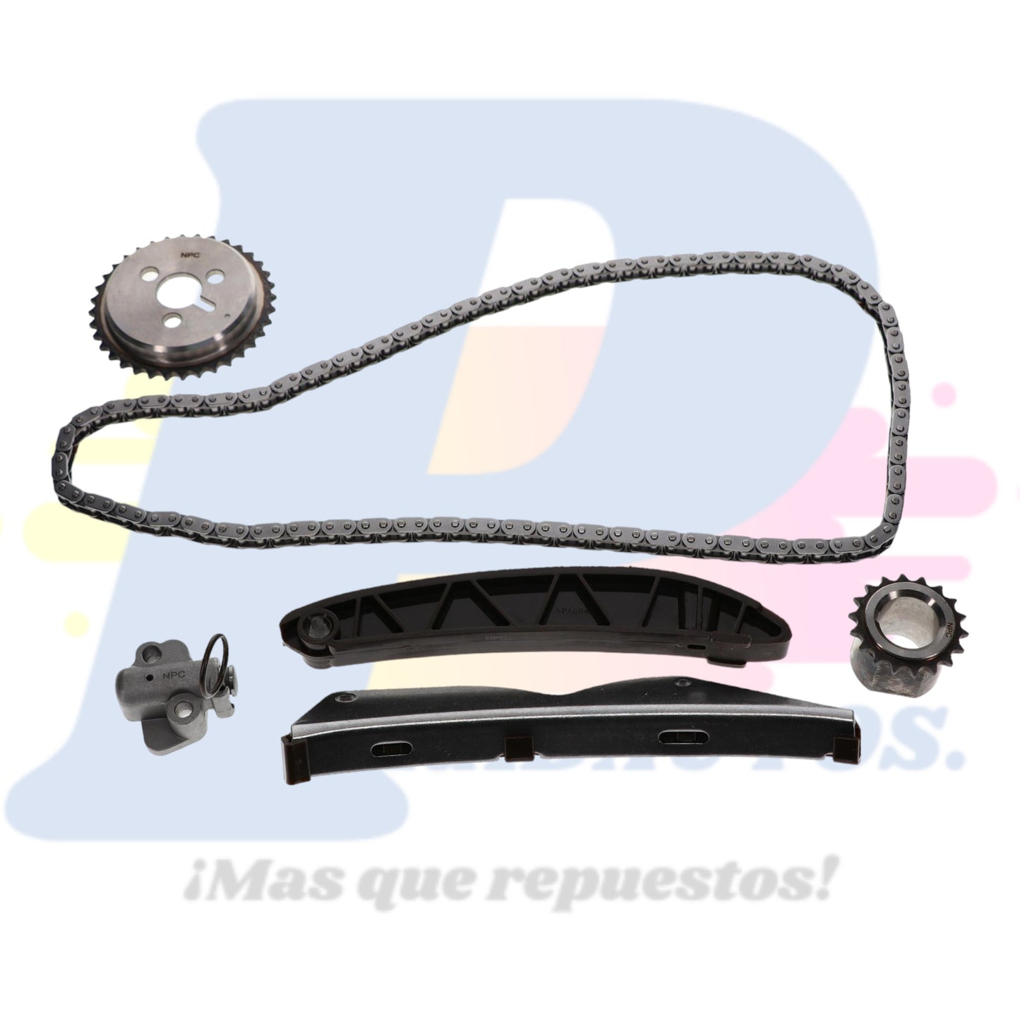 KIT DISTRIBUCION CADENA CHEVROLET  SPARK GT 1200cc / N200 / N300