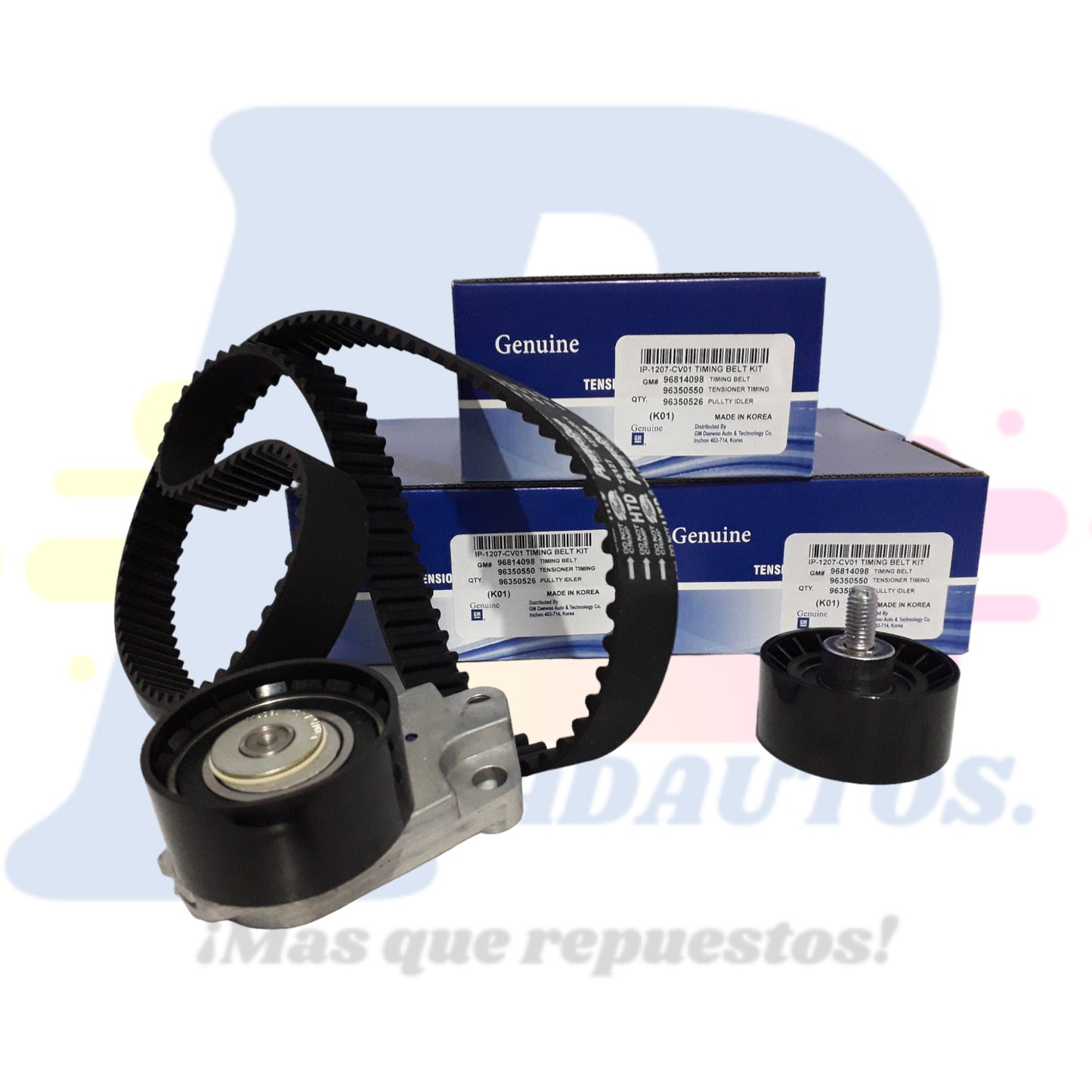 KIT DISTRIBUCION CHEVROLET AVEO / OPTRA  1.4 / 1.6 16V 08/